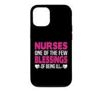 Nurses One of The Few Blessings of Being Ill Funny Nursing Coque pour iPhone 12/12 Pro