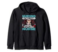 Nursing Degree Loading Future Nurse Funny Nursing Nurses Sweat à Capuche