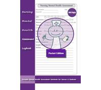 Nursing Mental Health Assessment Logbook(Pocket Edition): Portable Mental Health Assessment Notebook for Nurses & Students
