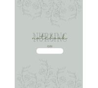 Nursing Notebook: Nursing School Notebook with Sketch Pages - Study Companion for Notes, Diagrams & Quick References