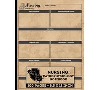 Nursing Pathophysiology Notebook: Blank Disease Template Notebook for Nurses & Nursing Students | Disease Mechanism Record Journal |100 Forms
