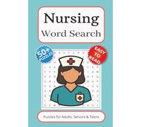 Nursing Word Search Puzzle Book for Stress Relief: Fun and Calming Puzzles for Nurses and Medical Workers