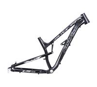 NURUGURE Cadre de VTT Tout Suspendu 27,5 Pouces, Cadre de VTT softtail en Alliage d'aluminium, Freins à Disque, Cadre de vélo 17 Pouces DH/XC/AM, Cadre à dégagement Rapide 135 mm