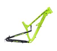 NURUGURE Cadre de VTT Tout Suspendu 27,5 Pouces, Cadre de VTT softtail en Alliage d'aluminium, Freins à Disque, Cadre de vélo 17 Pouces DH/XC/AM, Cadre à dégagement Rapide 135 mm