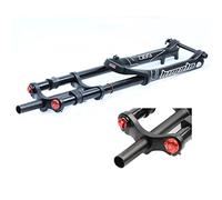 NURUGURE VTT Suspension Fourche Avant DH 26 27,5 29 Descente Système de Pression air/Huile Frein à Disque 1-1/8 Vélos Double Couronne FR Am
