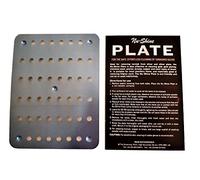Nushine Magic Cleaning Plate - Plateau nettoyant argent (petit 11.5 x 15.4cm)