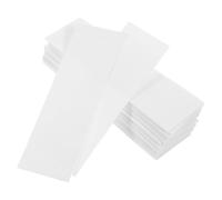 NUSITOU 100 Feuilles de Papier Filtre de Laboratoire Blanc pour Expériences Biologiques Grosse Capacité et Élimination des Impuretés Usage en Laboratoire