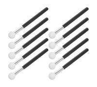 NUSITOU 10pcs Applicateurs de Maquillage en Éponge Mousse, Pinceaux Correcteurs Champignon pour Fond de Teint, Usage Sec et Humide, Facile à Nettoyer, pour Maquillage Quotidien