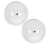 NUSITOU 1paire Ventouses Transparentes pour Thérapie sous Vide Corps Ventouses de Massage pour Lifting Fessier et Modelage Poitrine Accessoires de Remplacement pour Beauté