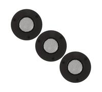 NUSITOU 3 Pièces Grille de Haut-Parleur Ronde Noire en Abs et Fer