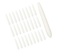 NUSITOU 30 Pièces Pointes de Feutres de Peinture Blanches en Fibre Pratiques Remplacement pour Stylos Marqueurs, pour Travaux Artistiques et Loisirs Créatifs