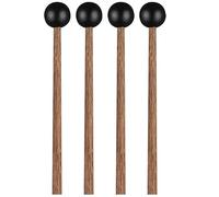 NUSITOU 4pcs Baguettes de Percussion en Bois pour Parties de Percussion Douces et Confortables Accessoires pour Xylophones