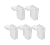 NUSITOU 5 Pièces Support Décoratif de Voiture en Plastique de Type L pour Figurines et Jouets, Base Stable pour Écran de Voiture, pour Usage Quotidien et Célébrations