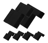 NUSITOU 6pcs Housses de Protection pour Trombone en Pu Noir, Ajustement Confortable et Installation Facile, Protège la Surface de L'instrument L'usure