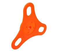 NUSITOU Accessoire pour Machine à Sceller Gobelets Orange Fixation Pratique en Plastique Butée de Protection Sûre pour Rouleau de Film pour Usage Manuel