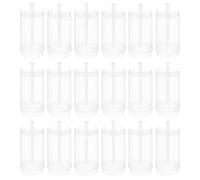 NUSITOU Accessoires Pâtisserie Lot de 30 Moules à Gâteau en Plastique Réutilisables Supports à Gâteaux Créatifs pour Sucettes Glacées et Tubes à Gâteau pour Événements Familiaux