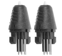 NUSITOU Accessoires pour Stylo d'Impression 3D Lot de 2 Têtes de Stylo Embouts 5V et 12V Utilisation pour Dessin et Modélisation