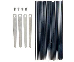 NUSITOU Aiguilles à Ressort pour Saxophone Ténor Kit Réparation 24 Aiguilles 4 Anches Traditionnelles 4 Vis Acier Résistant, Compact et Léger Accessoires pour Saxophone et Clarinette,