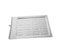 NUSITOU Bac à Cendres en Fer Argenté pour Poêle à Granulés et Barbecue, Collecte des Résidus, pour Usage Domestique et Camping, Dimensions 7x5 Pouces