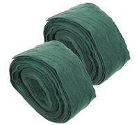 NUSITOU Bandage de Protection Hivernale pour Arbre, 2 Rouleaux Vert Couleur Aléatoire | Non-tissé et Film Plastique à 2 Couches, Usage Extérieur pour Arbres Ornementaux de Jardin, Anti-gel et Couleur Aléatoire
