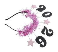 NUSITOU Bandeau pour Cheveux 2026 Étoile en Fer et Tissu Confortable, Accessoire de Fête Classique pour Célébrations Festives et Danses du Nouvel An