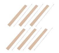 NUSITOU Bandes de Rechange 200mm 6pcs en Aluminium Tissu Haute Température Accessoires pour Machine à Sceller, Performance Stable pour Scelleuse Thermique