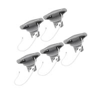 NUSITOU Bouchons de Valve de Kayak 8 Trous en PVC, Lot de 5