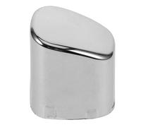 NUSITOU Cache-bouton de Frein à Main Argenté Bouchon de Frein à Main de Voiture Capuchon de Remplacement pour Poignée à Accessoire Auto Compatible Surface Lisse et Solide Facile