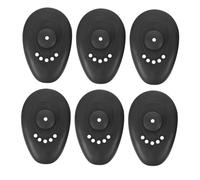 NUSITOU Cache-oreilles Protège-oreilles Anti-bruit et Anti-tache pour Teinture Capillaire en Silicone 3 Paires pour Usage Professionnel en Salon de Coiffure