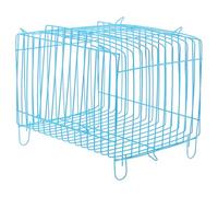 NUSITOU Cage à Oiseaux Cage de Transport Pratique Portable en Fil d'acier Léger pour Petits Oiseaux et Animaux de Compagnie pour Sorties et Balades