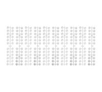 NUSITOU Cartes de Présentation de Nail Art 240 Pièces en Plastique Bande Adhésive Double Face, Design Élégant et Classique, Faciles à Utiliser pour Salons de Manucure et Débutants