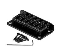 NUSITOU Chevalet 1 Set en Métal Noir 78mm de Guitare Électrique Résistant la Rupture et Portable pour Guitare Électrique Électronique