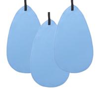 NUSITOU Chiffon de Nettoyage pour Clarinette et Saxophone 3pcs en Tissu Synthétique Bleu Léger Forte Absorption D'eau pour Usage en Déplacement