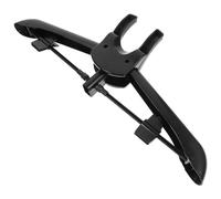 NUSITOU Cintre Pliable Noir pour Défroisseur Vapeur Ouverture 16 Mm, Portant à Vêtements Léger et Portable, Accessoire Pratique pour Repassage de Chemises, Manteaux et Pantalons, Gain