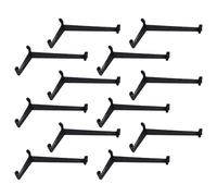 NUSITOU Clips de Modélisation des Plantes Réglables 20 Pièces PE Noir