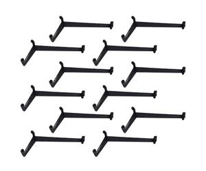 NUSITOU Clips de Modélisation des Plantes Réglables 20 Pièces PE Noir