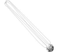 NUSITOU Collier D'amitié Cœur Puzzle en Acier Inoxydable Argenté, Lot 3 | Messages D'amitié, Résistant à L'oxydation, pour Amies, Style Puzzle, Ensemble de Trois Pièces