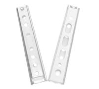 NUSITOU Connecteurs de Canapé Sectionnel pour Assemblage Sécurisé Lot de 2 en Plastique et Fer Argenté , Accessoires de Verrouillage et Esthétique Améliorée des Meubles Modulables
