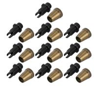 NUSITOU Connecteurs de Décharge de Traction Bronze Antique 10 Pièces pour Câble à Suspendre Luminaire DIY Protection Câble et Fixation Plafond