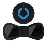 NUSITOU Coussin de Massage Cervical Multifonction Rechargeable, Masseur de Cou Intelligent Modes de Basse Fréquence, Appareil Portable Anti-vibrations pour Relaxation Nuque et Cervicales