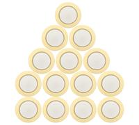 NUSITOU Disque Piézo 35mm en Cuivre pour Guitare et Microphone, Capteur de Vibration Effet Piézoélectrique, Pack de 20 Pièces pour Accessoires Guitare Acoustique