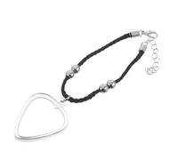 NUSITOU Étui Compact pour Médiators en Plastique avec Bracelet Médiator Cœur, Organisation et Rangement Polyvalent pour Guitaristes en Répétition et Performance
