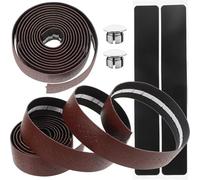 NUSITOU Guidoline de Vélo de Route en Pu Marron, 1 Set, Flexible