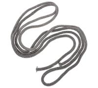 NUSITOU Joint D'étanchéité en Fibre de Verre 6mm X 2,5m pour Poêle à Bois et Cheminée, Corde Résistante la Chaleur, Pièce de Rechange pour Porte de Poêle, Accessoire Étanche pour Insert