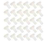 NUSITOU Kit de Fixation Automobile pour Fixation Stable et Sécurisée 30pcs Clips de Porte en Plastique Blanc, des Panneaux de Porte pour Réparation Carrosserie