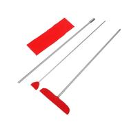 NUSITOU Kit de Nettoyage pour Piano en Acier Inoxydable 3 Outils, Brosse Petite Tête pour Table D'harmonie, Élimine Poussière et Nettoyage Approfondi