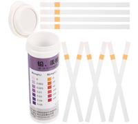 NUSITOU Kit de Test Métaux Lourds 10 Pièces pour Eau Potable et Cosmétiques, Papier D'essai Rapide pour Maison et Bureau
