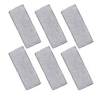 NUSITOU Lingettes de Remplacement pour Balai à Franges en Fibre, Lot de 6 Pièces, Lavables et Faciles à Installer pour Nettoyage du Sol