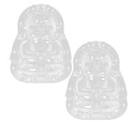 NUSITOU Lot de 2 Moules PC de Bouddha pour Façonnage de Fruits et Plantes, Résistant la Chaleur, Observation Transparente, pour Jardinage et Culture