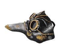NUSITOU Masque Médecin la Peste Style Steampunk Léger Artisanat Détaillé pour Cosplay et Carnaval Adultes en Rp